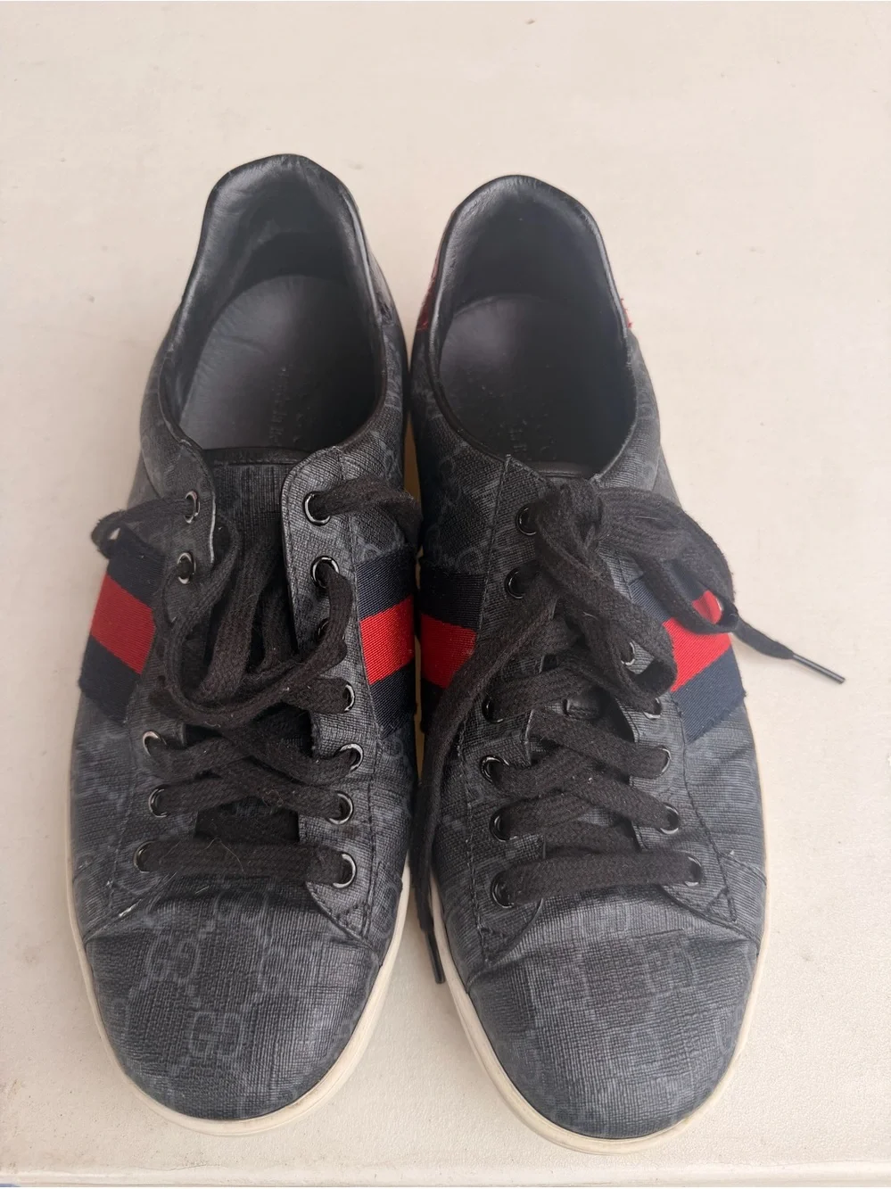 Gucci Ace GG Supreme Sneakers Size  size) 8.5 US